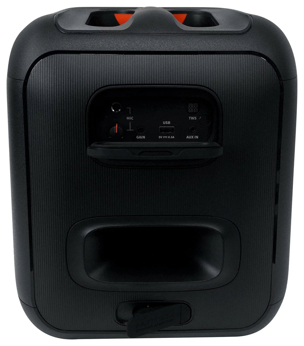 Party w Encore LED+Wireless Portable Essential Partybox Speaker Mics JBL Compact
