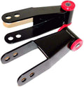 Cherokee 1-2" Black Adjustable Lift RTZ - Shackles Rear Jeep XJ 2wd
