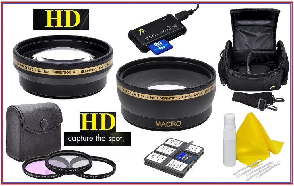 Compatible) Saving EOS Package Super M200 Hi Definition (49mm Accessory for Canon