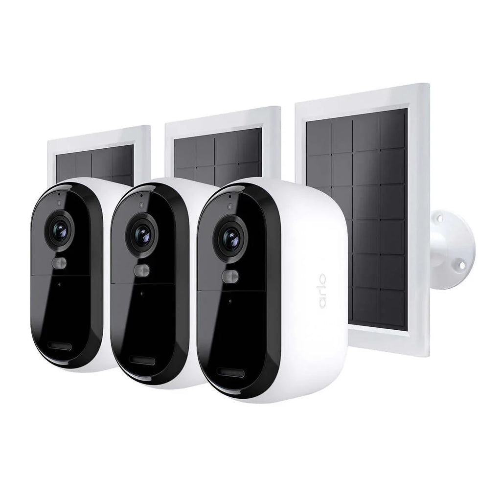 3 Generation) Camera Solar 3 Arlo 2K Essential Pack Panels with exterior (2nd