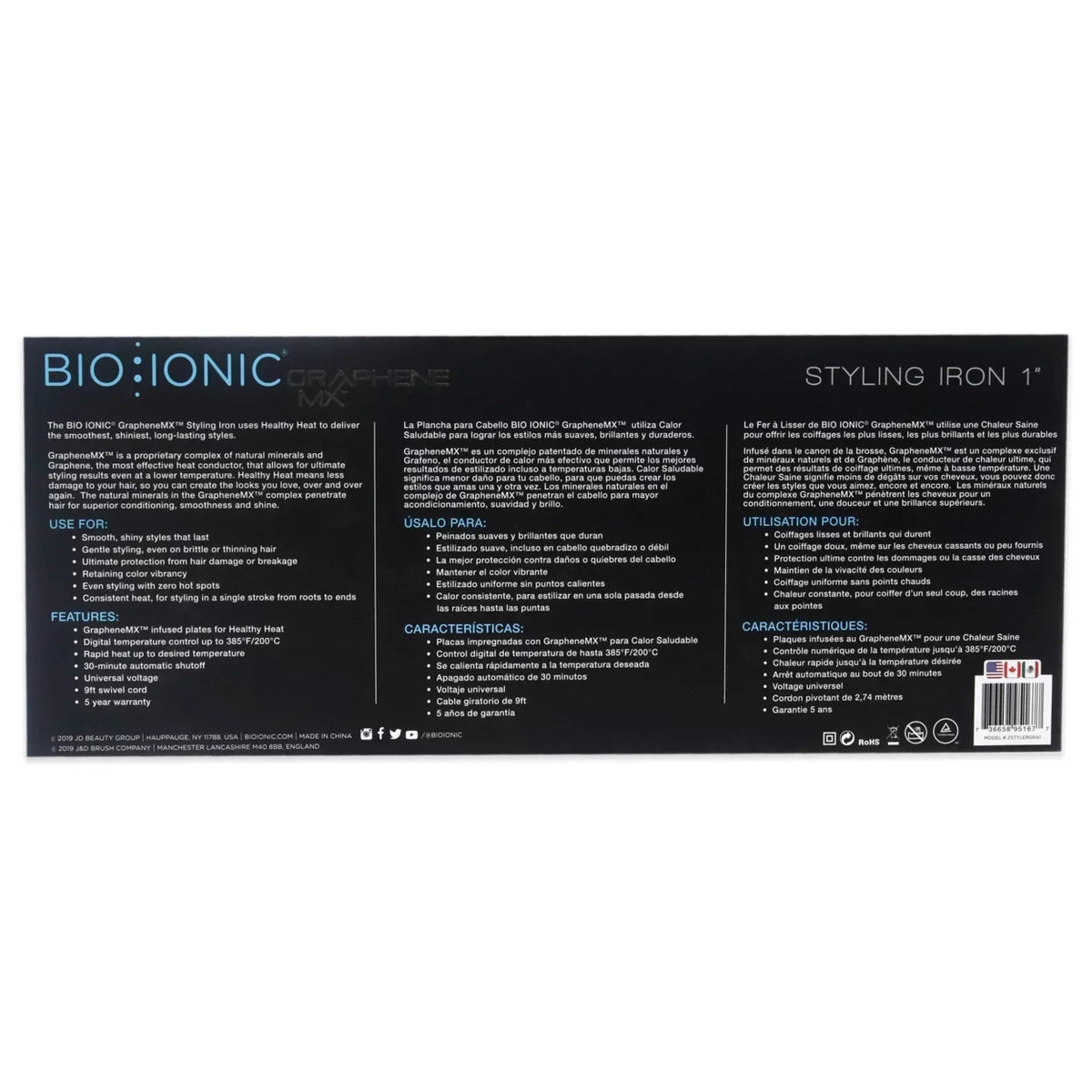 Iron GrapheneMX™ BioIonic Styling