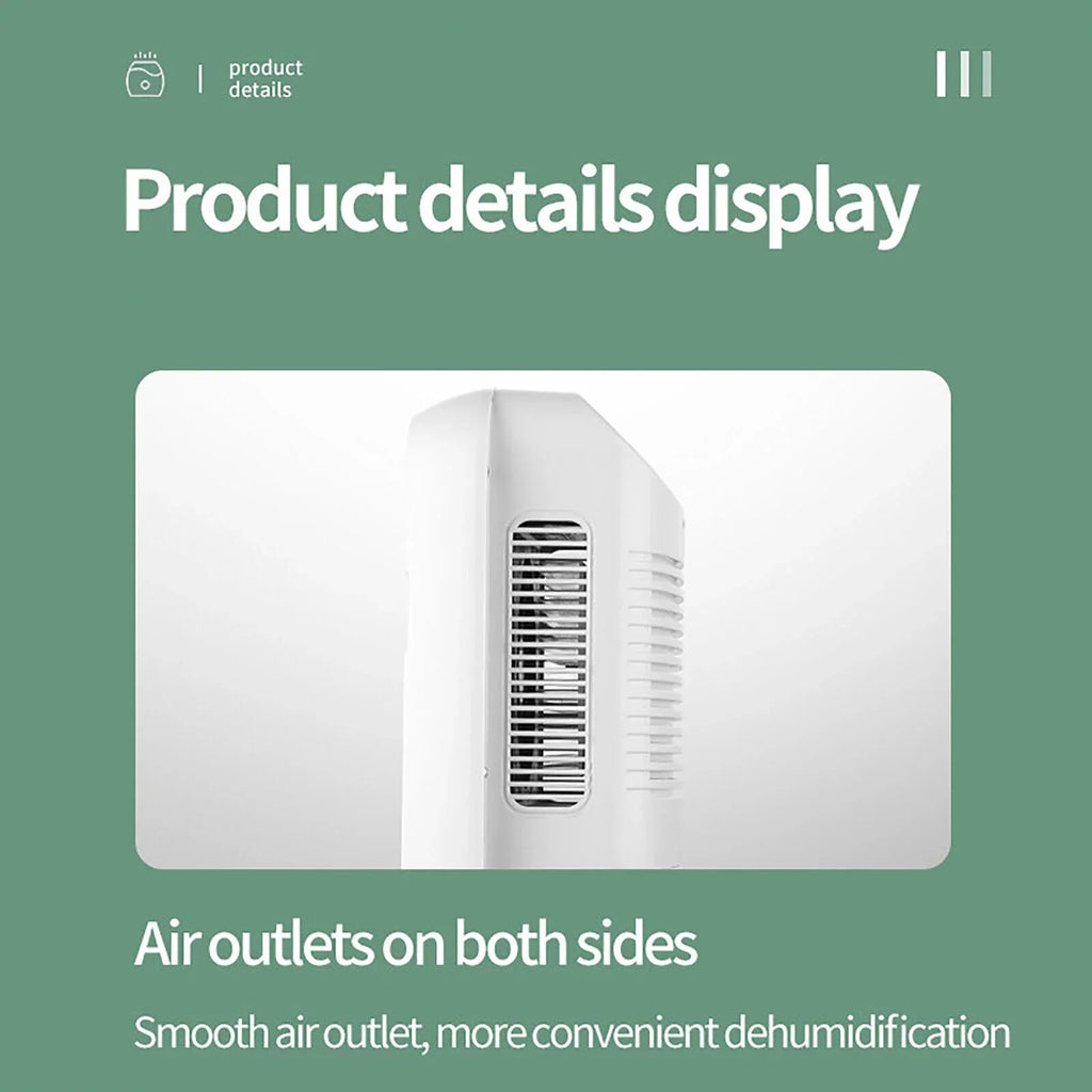 Hose Bedroom Dryer Caravan Moisture for Compact w/ Drain MIni Portable 2.5L ZhdnBhnos Dehumidifier Tank liquid Garage RV