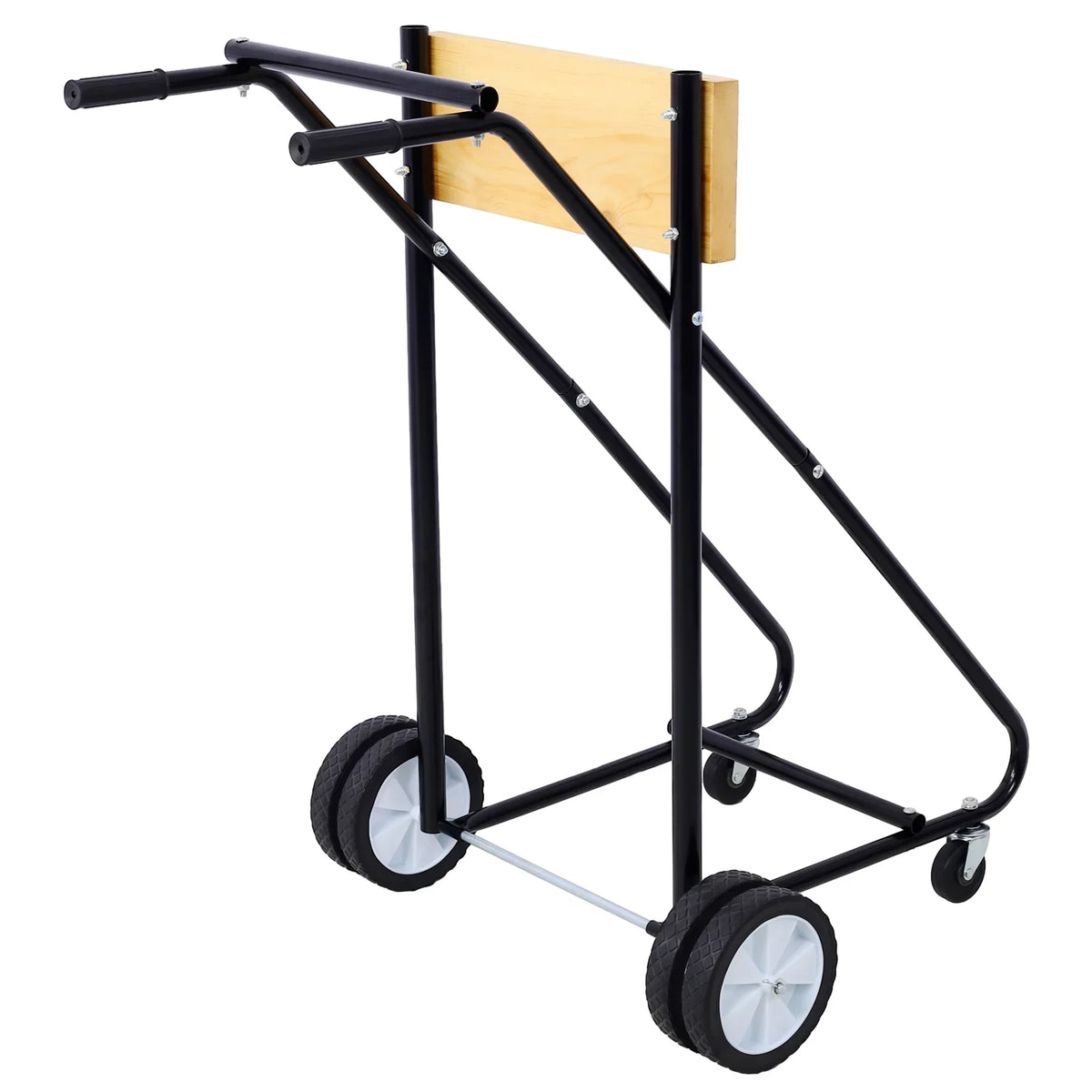 for Garage Perfect with Capacity, for Storage Outboard Easy 315lbs Boat and Wheels Mobility Motor Steel - Stand, Maintenance