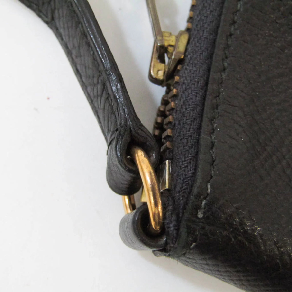 Epsom (bi-fold) Wallet Men,Women (Good) Case Long Black Hermes Pre-Owned Leather Travel