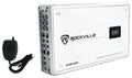 ATV/UTV Meter+Mic ATOM Rockville Amplifier For 4 Channel Bluetooth S20 w/Volt