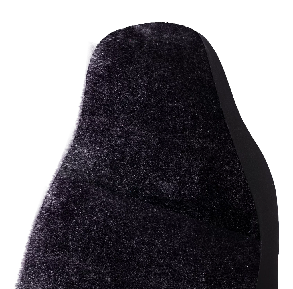 Seat Fit, Polyester 2002SC101 Faux Back Drive Covers High Black, Universal 2 Soft Car Fur Piece Auto