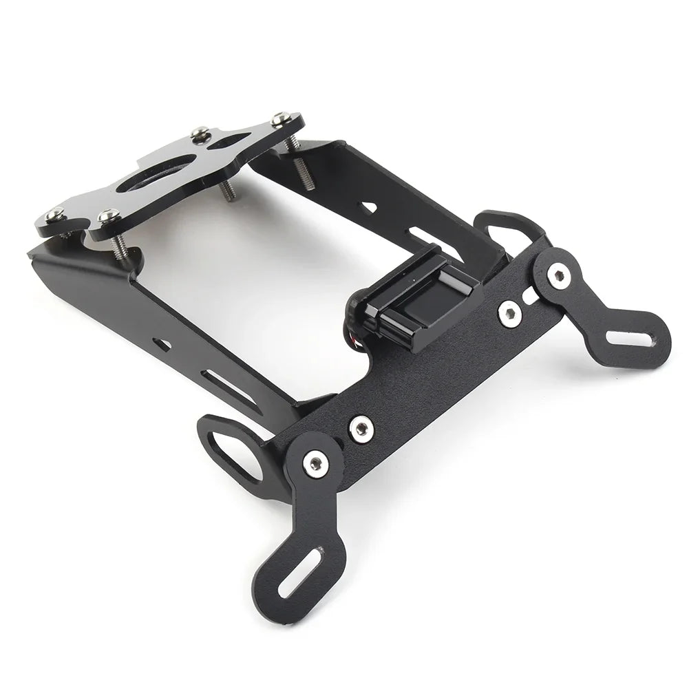 ZS License Yamaha For 2021 Tidy Tail Motorcycle Eliminator MT09 Plate Black MT-09 Fender Holder 21-22 2022