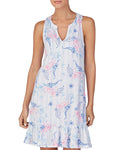 Paisley Blue, Chemise, Ralph Lauren Large Lauren dimension White