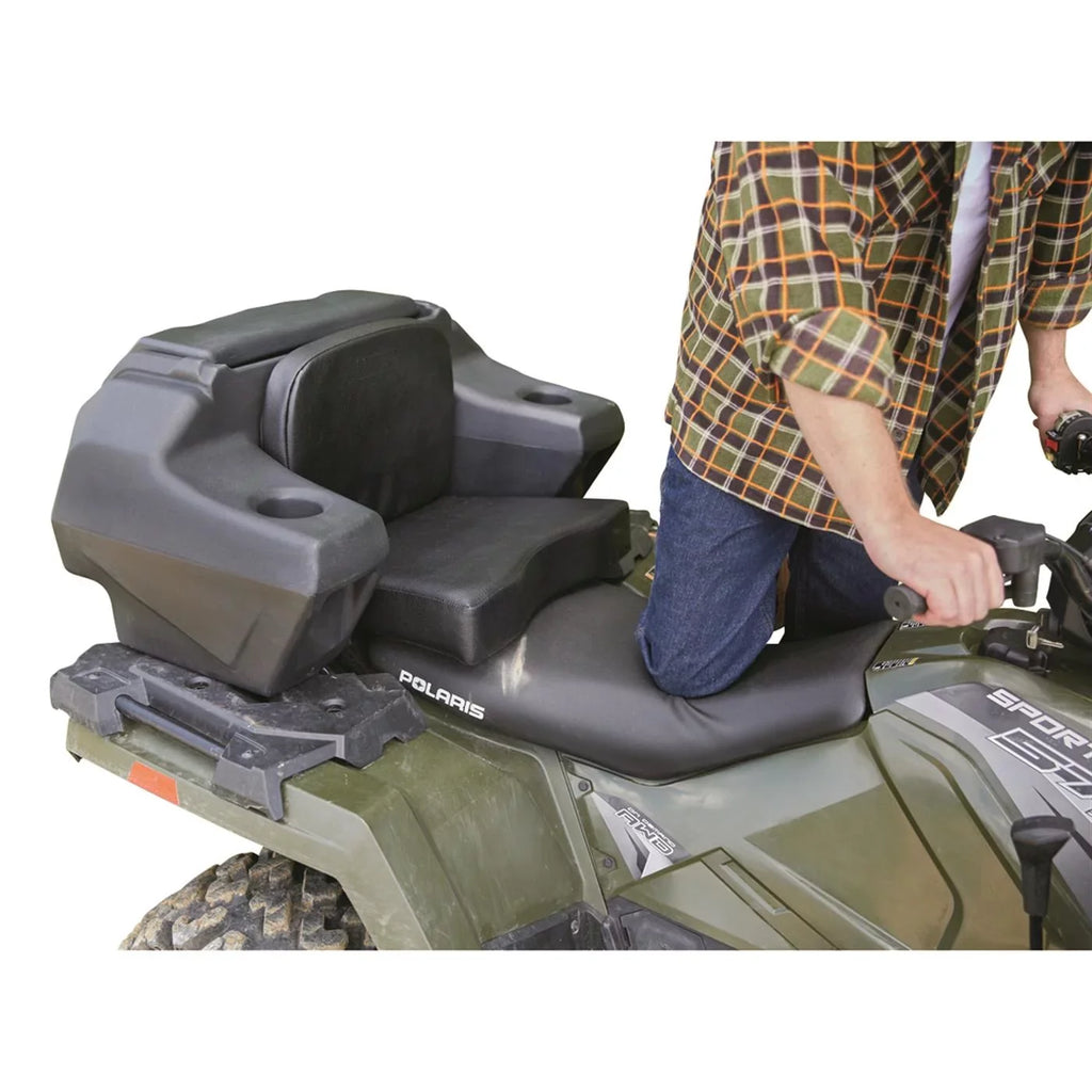 Holder ATV Guide Seat Cushion, Helmet Storage, Lounger Box, with Cargo Large Gear