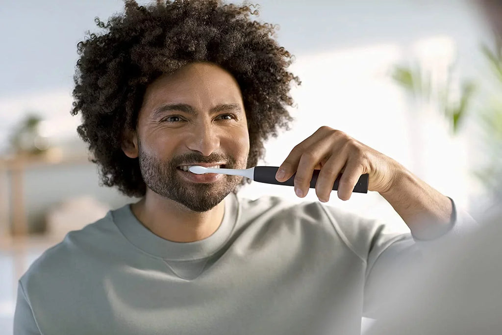 Sensor, Black Electric Sonicare 4100 Toothbrush Rechargeable Philips Pressure Power with Toothbrush,