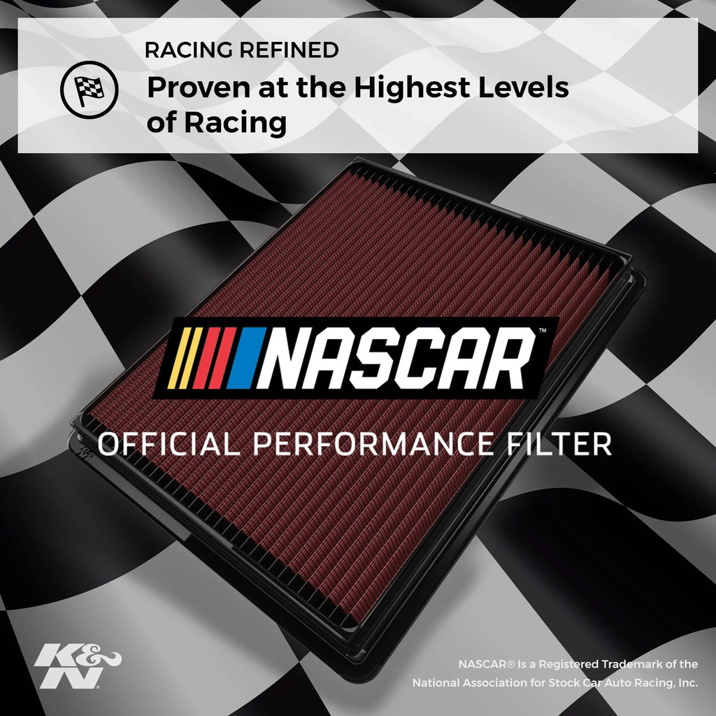 K&N High Performance, RX400h) Filter: Hybrid, Premium, (Highlander Filter: Washable, Engine 3.3L 33-2344 V6,, Replacement /Lexus 2005-2010 Air