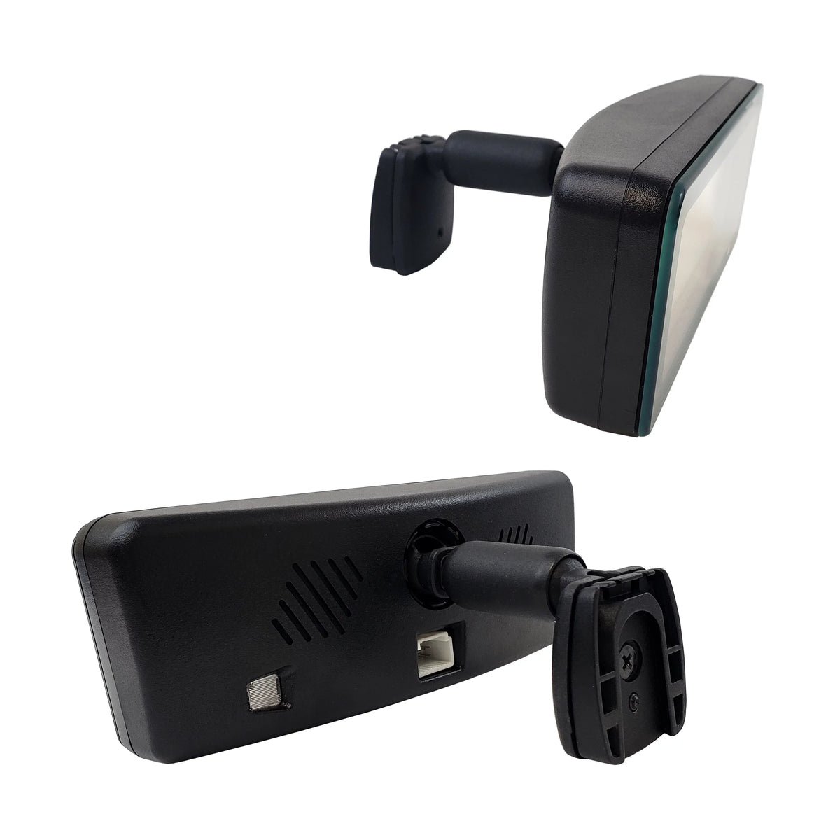 7" Video with LCD Universal Tailgaters Rear Inputs Master Display, & Visibility Enhanced View Mirror Frameless 4