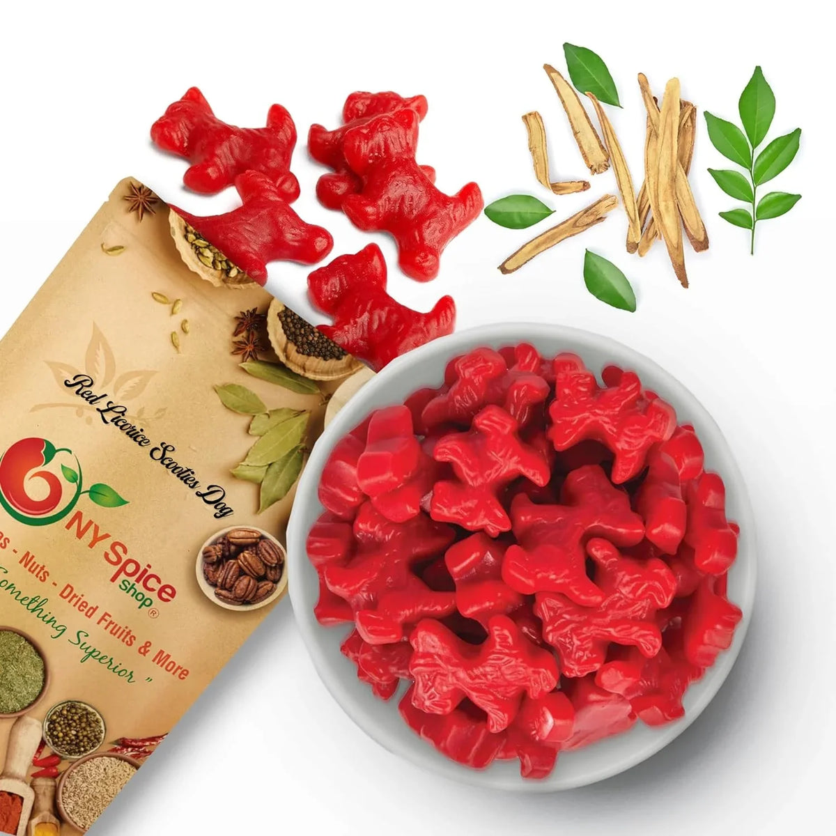 Licorice Dogs Liquorice - Red Candy - - Candy Candy Licorice - - Bulk Australian 8 Red Licorice Licorice Scottie Ounce Strawberry