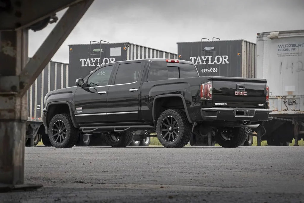 1500 Chevy | Kit | 3.5" Rough (fits) N3 4WD Country 19432 Loaded GMC Struts/Shocks Silverado Lift 2014-2018 Sierra