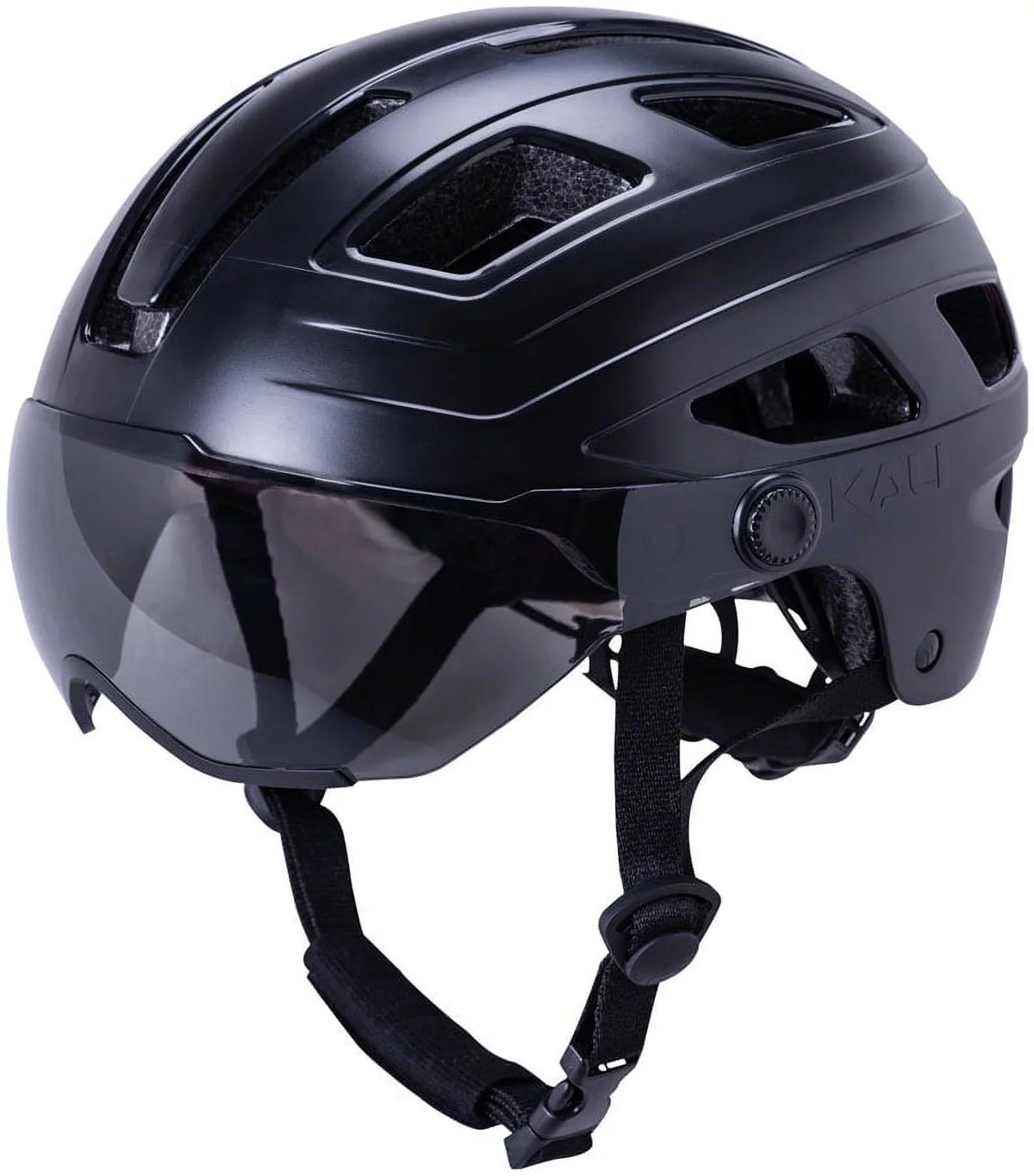 Large/XL Light Rear Eye Matte w/ Helmet Plus Protectives Black, Cruz Shield Kali