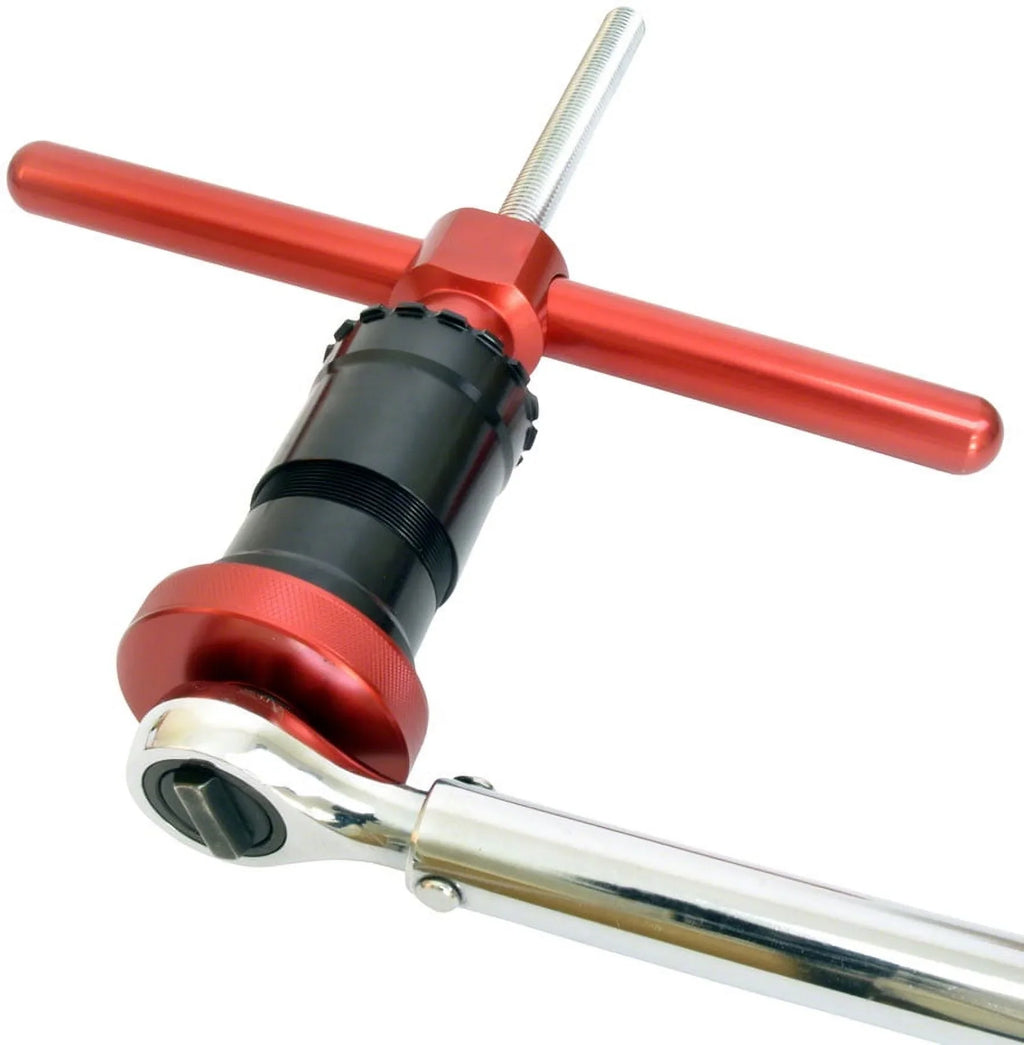 Install Manufacturing Press Wheels Kit Bottom Pro Bracket