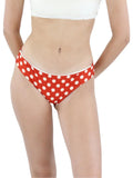 Macarena Fama Womens Separates Luli Polka Swim Bottom Ruched Dot