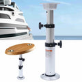 Motorhome Pedestal Frame Mount Table Leg Boat Alloy Aluminum Thickened for Miumaeov Table 16.9"-29.1"Adjustable Base Removable Camper Marine Stand Caravan RV