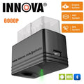 Car Clean IOS Vehicle 6000P 12V ABS Diagnostic Read Code Check SRS Bluetooth Scanner Airbag Wireless Automotive Phones OBD2 Scanner Reader Code for and Tool Engine Light OBDII Android System Innova