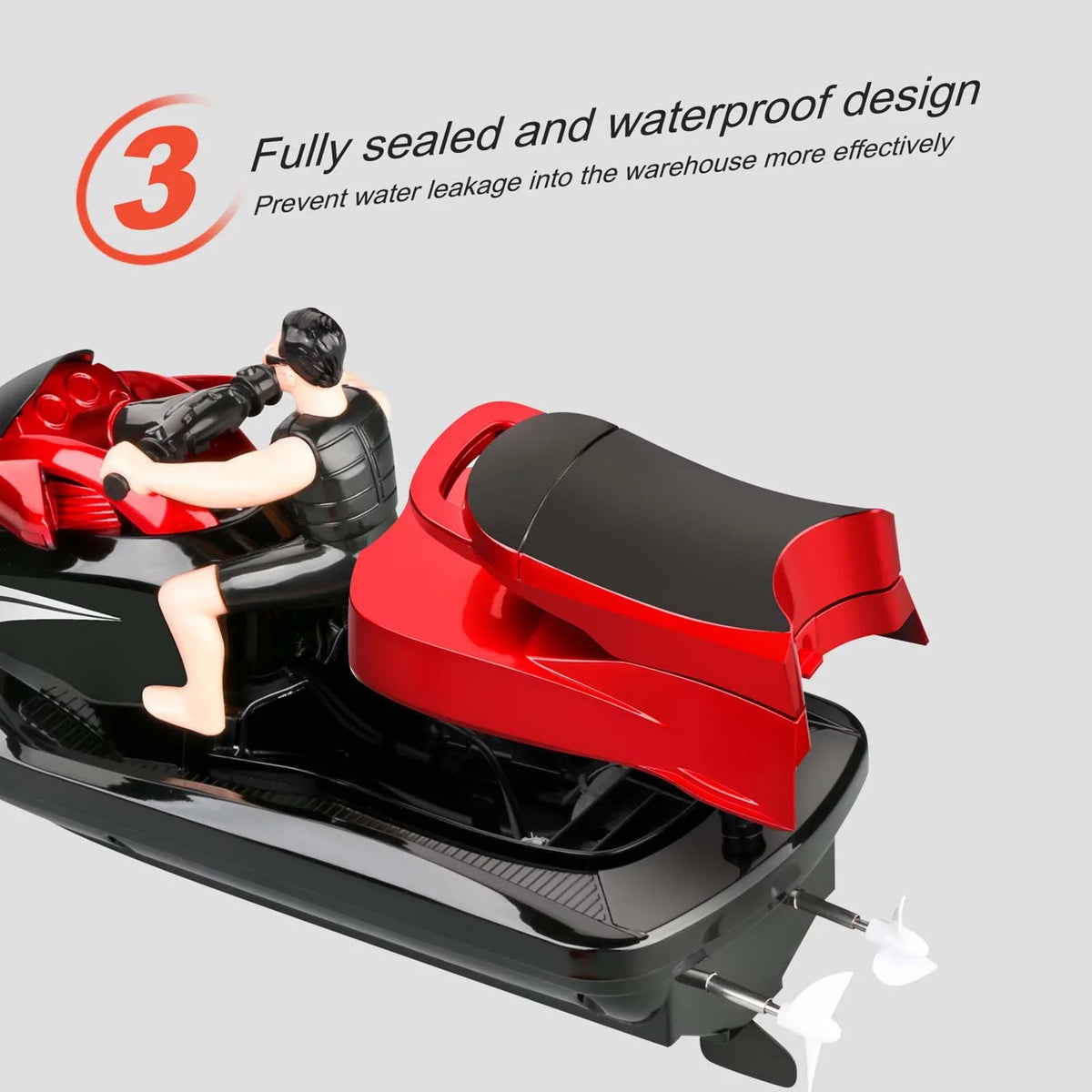 and High RC Waterproof Motorboat Girls Lakes Boat for for 2.4Ghz 809 Speed Boat Boys RC Remote OWSOO Pools Control