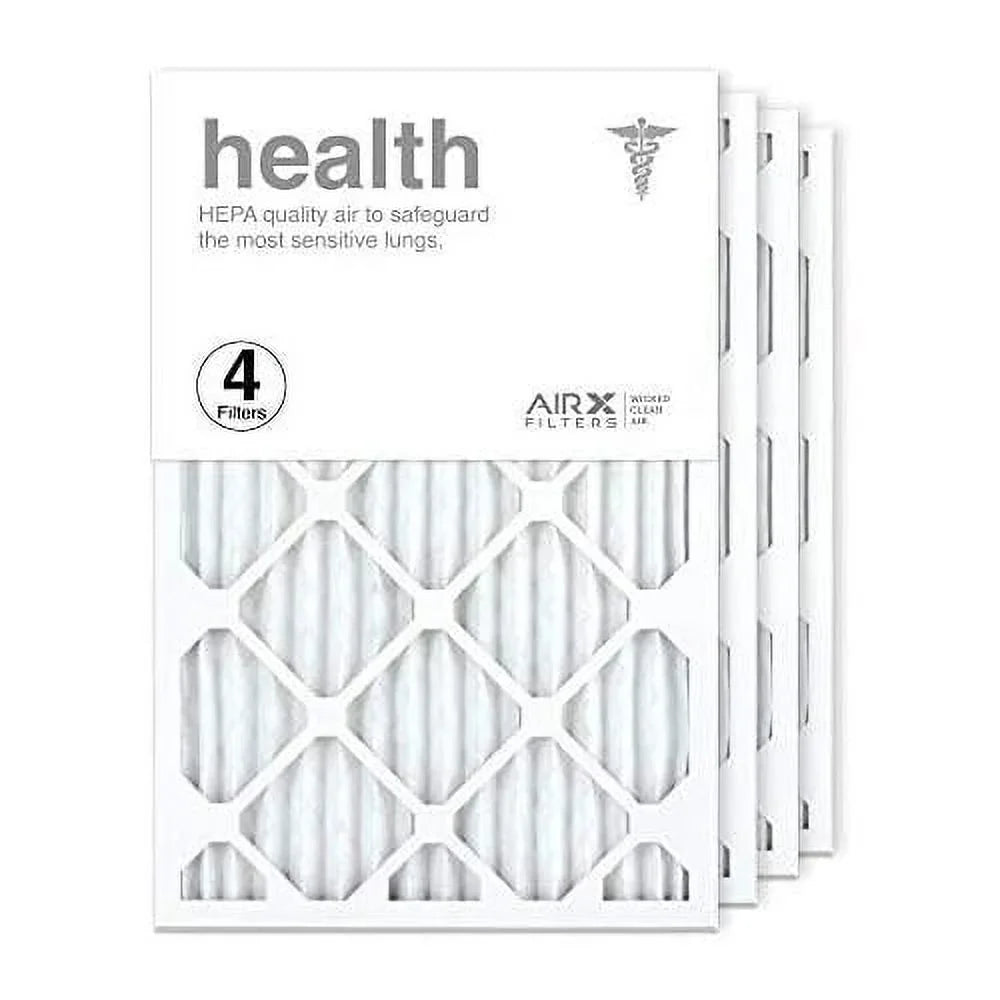 Made Air In Furne The HV 4-Pk Health MERV Air 13 Filter Filter, Pleated 16X25x1
