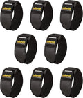 Cord x Loop Extension for Wrap, Elastic 12" Cinch Cord, Strap Storage (8 and Cable, 2" Hook Straps, Pack) Rope