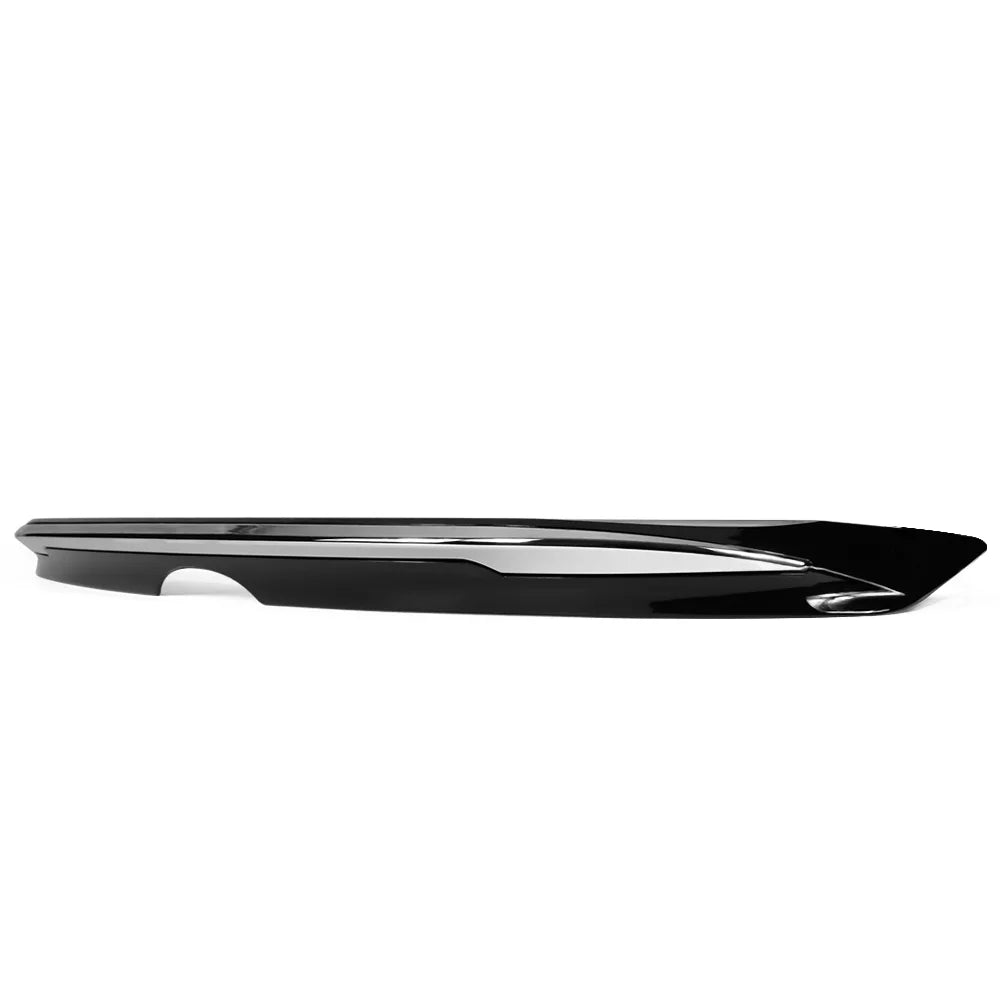 2018 2019 2020 design 18-23 Rear Spoiler Chrome MD 2021 Gloss Ikon Compatible Wing Black with Trunk Camry 2022 Trim LE Motorsports With