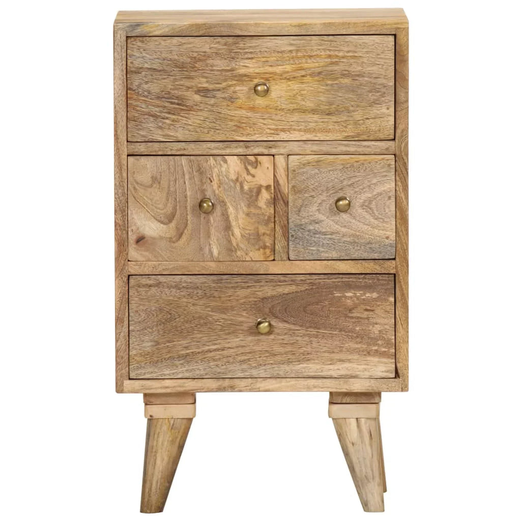 Mango Cabinet Bedside Dcenta Wood 14.2"x11.8"x23.6" Solid