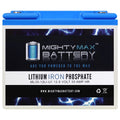 35AH for Titan Wheelchair Lithium PWR Replacement 12V U1 Motorized Battery