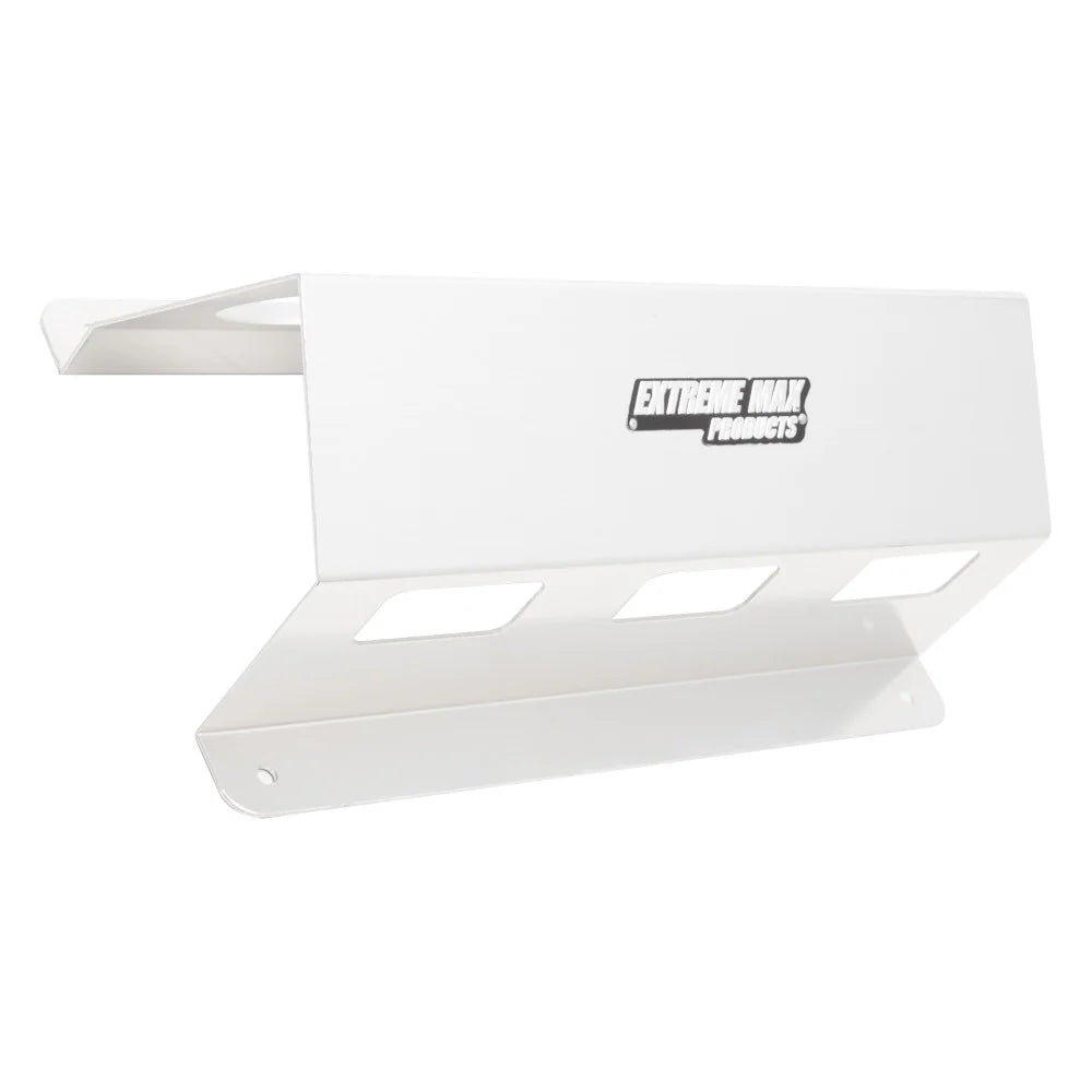 Aerosol Silver Shop Shelf 3-Can Wall-Mount for Capacity, Enclosed Aluminum Max Garage 5001.6254 - Storage Trailer Extreme Storage