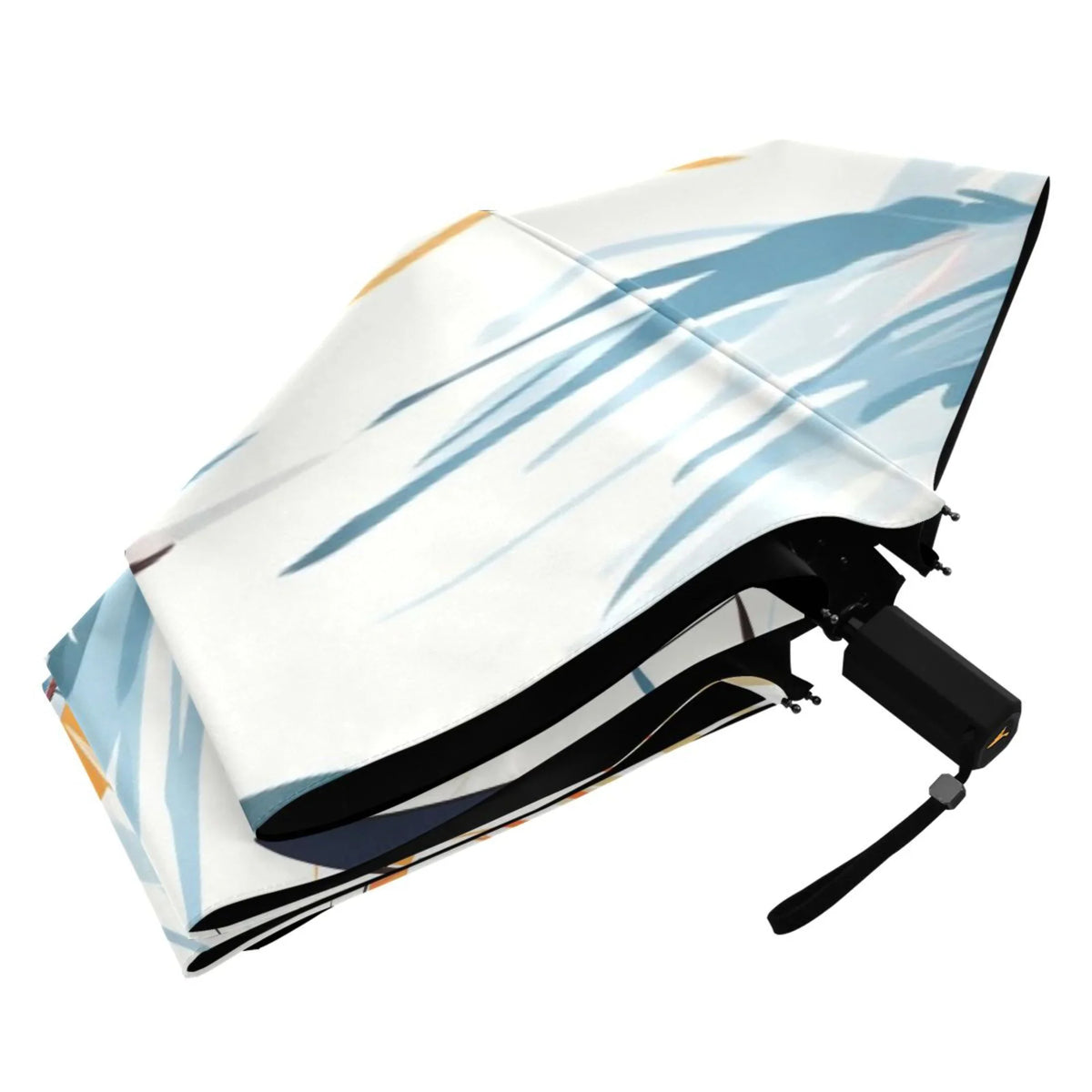 Rain Arc Lightweight Sailboats Umbrella Compact UPF Windproof 50+ Folding for Packable dimension Umbrella Travel