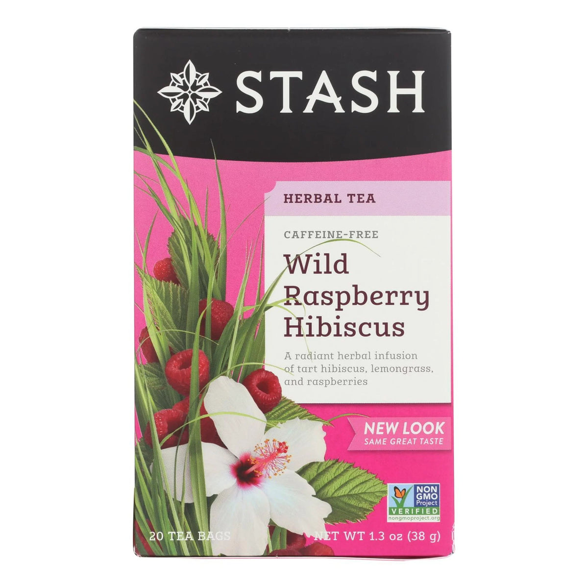 Stash - Wild Raspberry Case tea 20 Herbal - Hibiscus Bags 6 Tea Of -