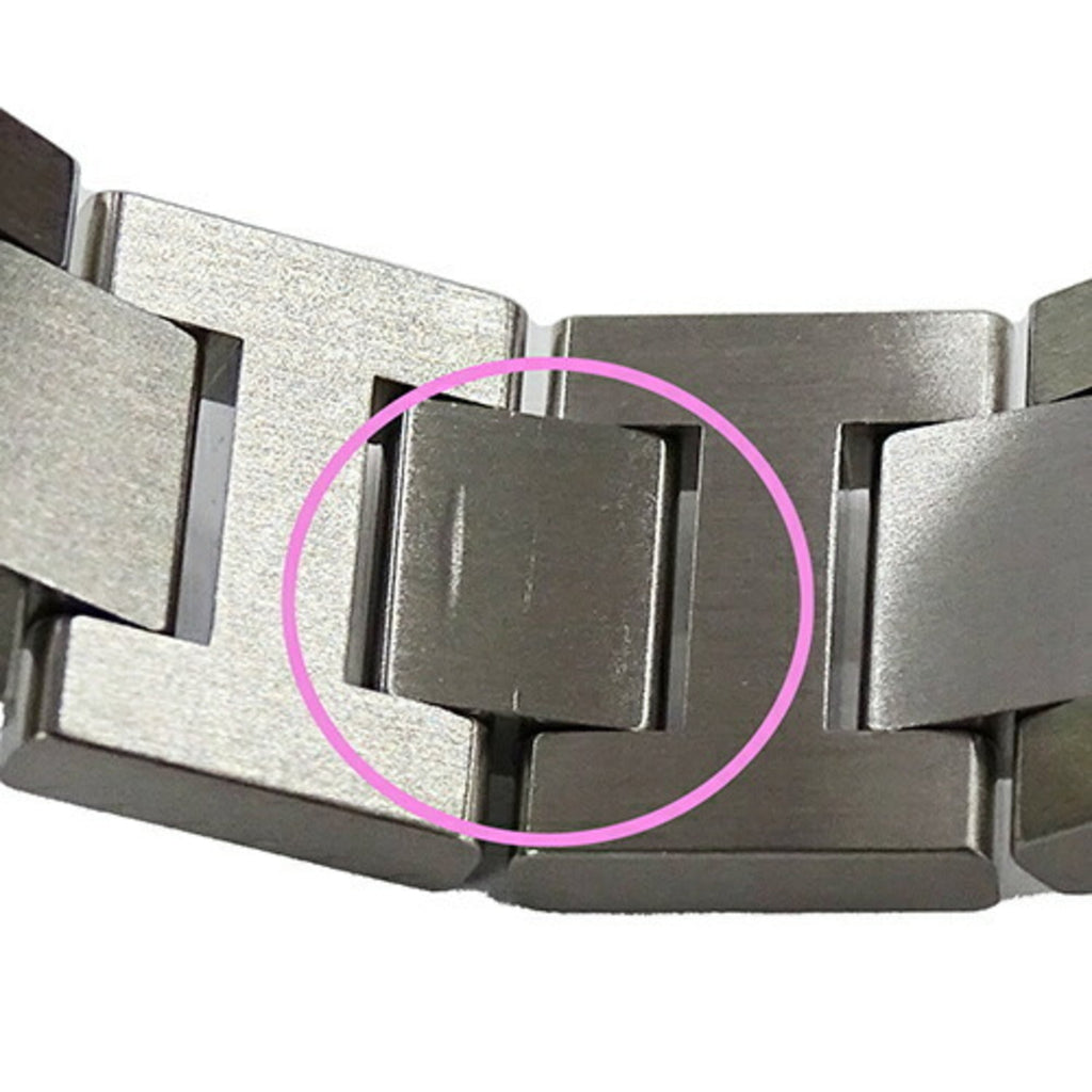 SS, Polished Miss Stainless Watch, Silver, (Good) Pasha W3140007, Steel, Cartier Pre-Owned Ladies Quartz,