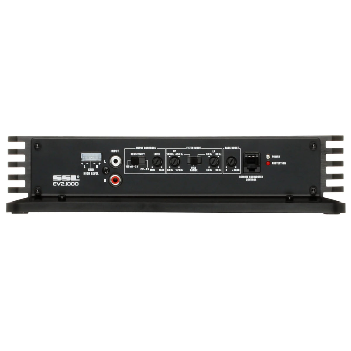 High Crossover, Amplifier Hook Pass Laboratories Level Ohm, High/Low Audio High/Low 2 To Car 2/8 Series Subwoofer Full Stereo Channel, Sound Evolution Inputs, EV2.1000 Output, and Storm - 1000 Range,