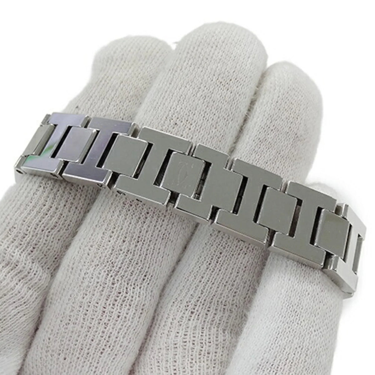 SS, Polished Miss Stainless Watch, Silver, (Good) Pasha W3140007, Steel, Cartier Pre-Owned Ladies Quartz,