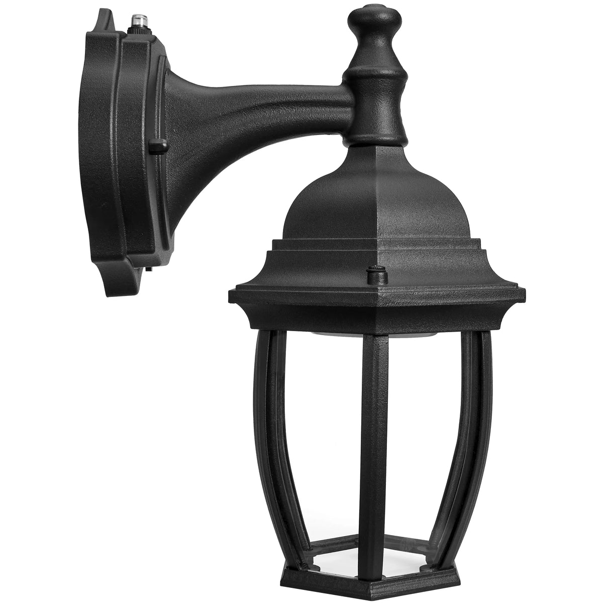 Front Light Coach Lighting Black Clear with LED exterior 3 Dusk to for and - Fixture Lumens, Garage, Light Door Photocell 3000K/4000K/5000K, Glass, Wall 830 Sensor, Porch, CCT Dawn Maxxima
