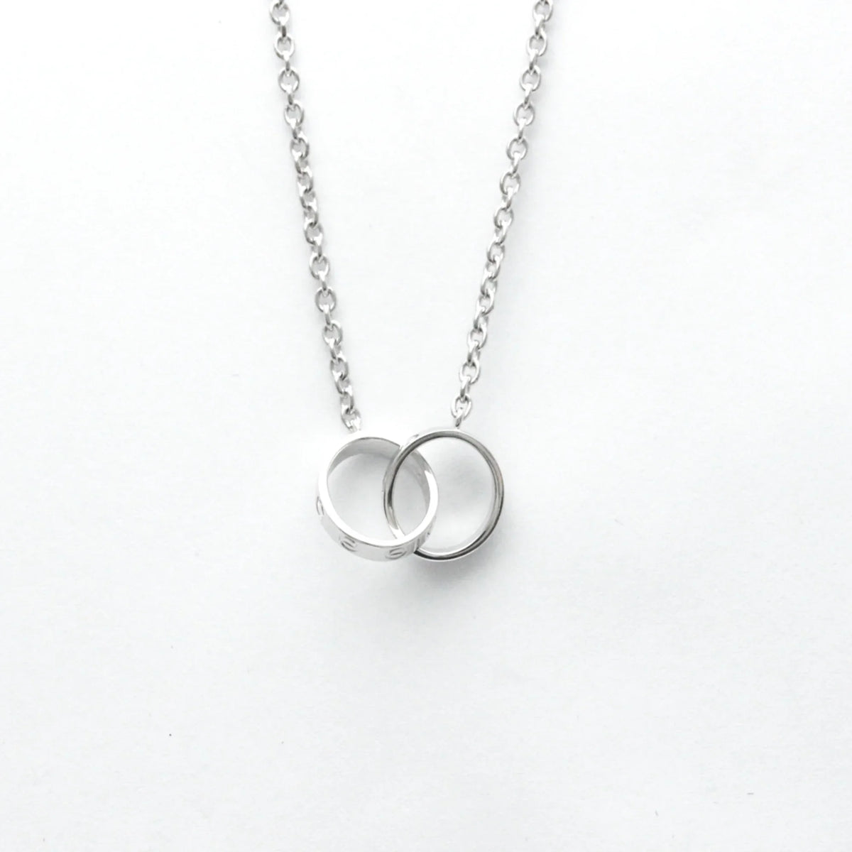 (Good) Cartier (18K) Gold B7212500 Necklace Women's Pre-Owned White Love