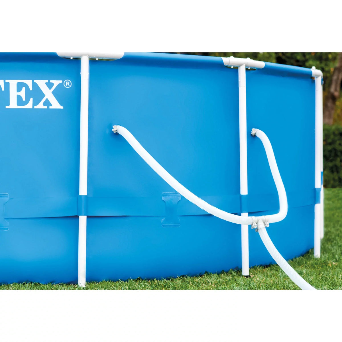 Filter Ground Cover Intex Cartridge 6 Metal Above Pool w/ Pump, Pack, and