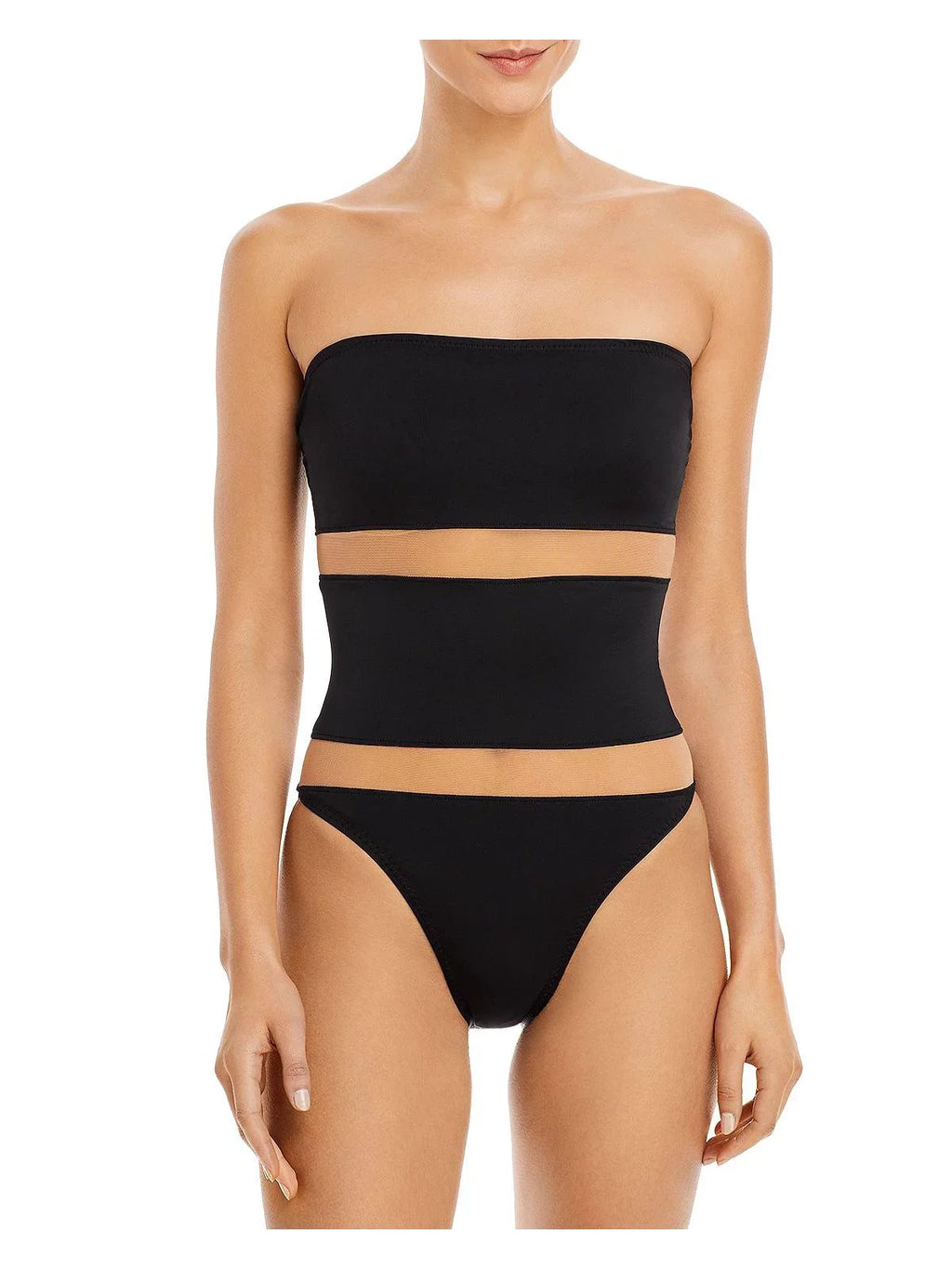 Norma One-Piece Strapless Illusion Kamali Womens Bishop Swimsuit