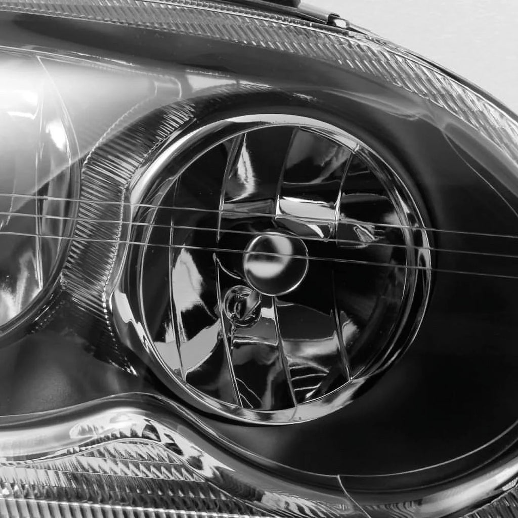 Left Replacement SUV Front For Pair Chrysler Right Pacifica AKKON + Black Lamps Headlights - Headlamp Bezel