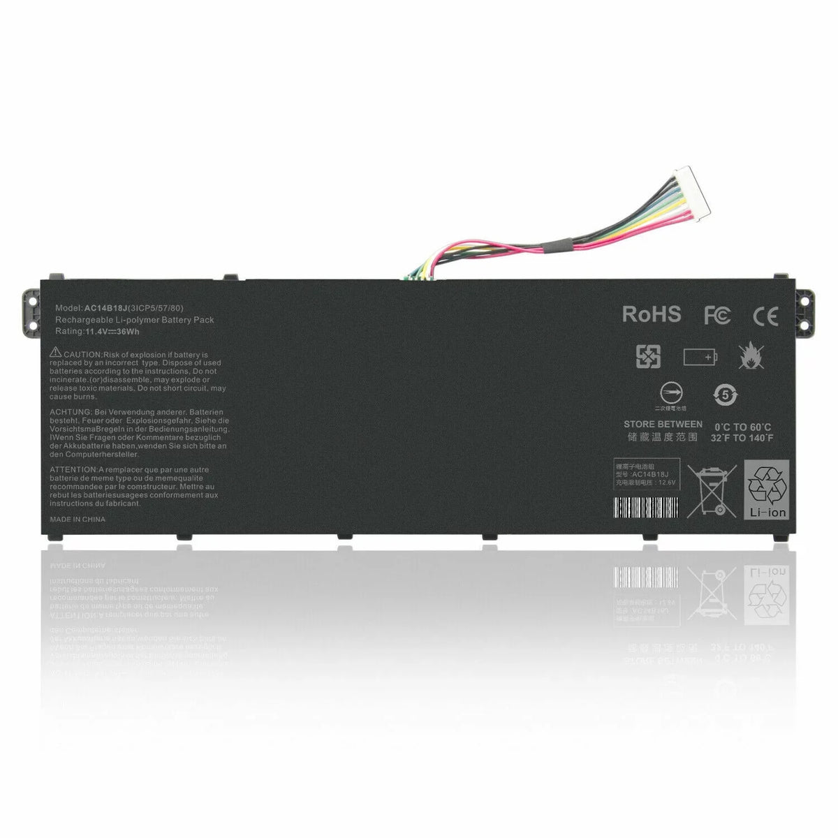 Battery CB3-531 for C810 AC14B13J C910 Chromebook CB5-571 Laptop CB3-111 Acer