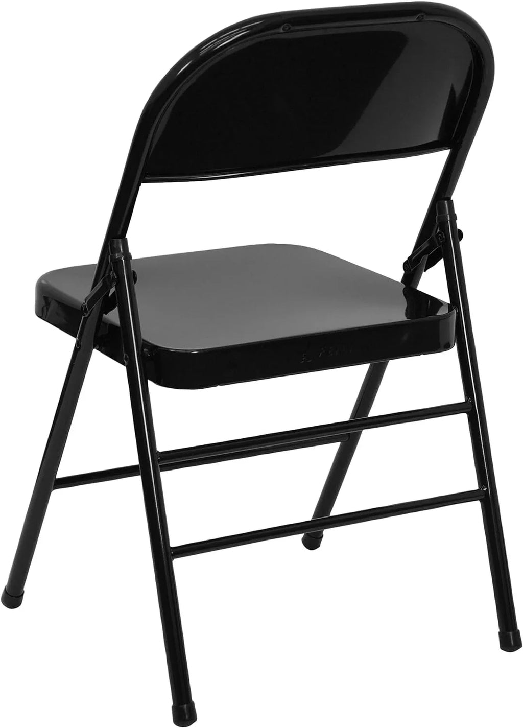Series Double HERCULES Braced Hinged Black Chair Triple Folding Metal &