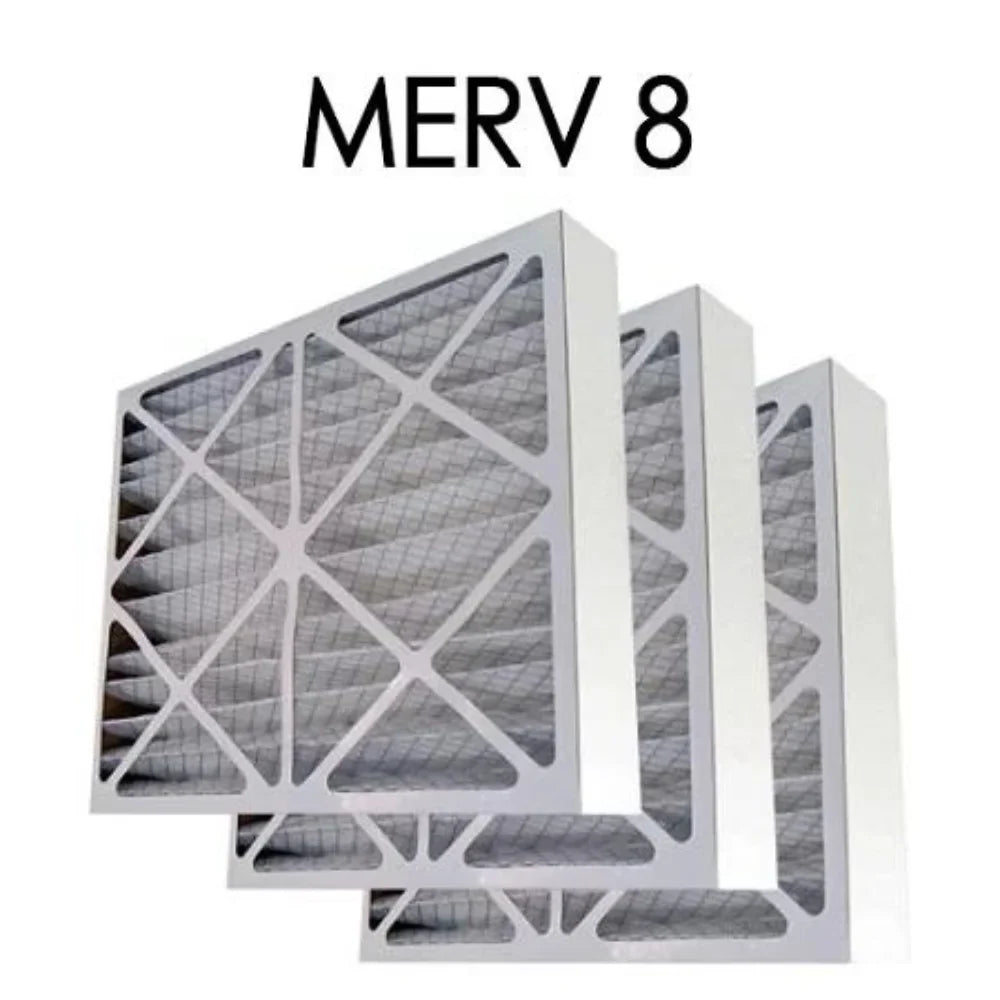 Actual MERV - 15.5x19.5x3.625 dimension 16x20x4 Air | Pleated Filter 8 3PK