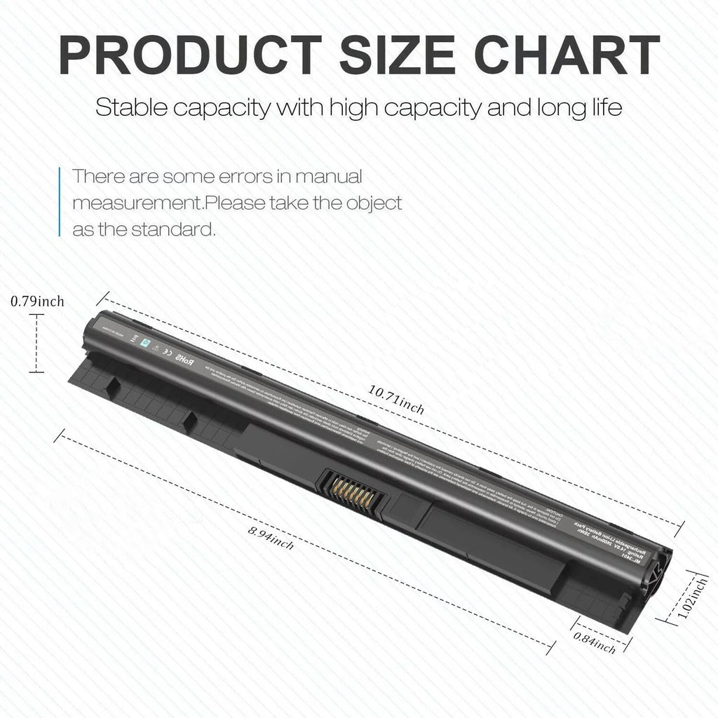 Laptop M5Y1K 3552 for 3558 3551 Battery Inspiron 5555 5558 3451 3567 5559