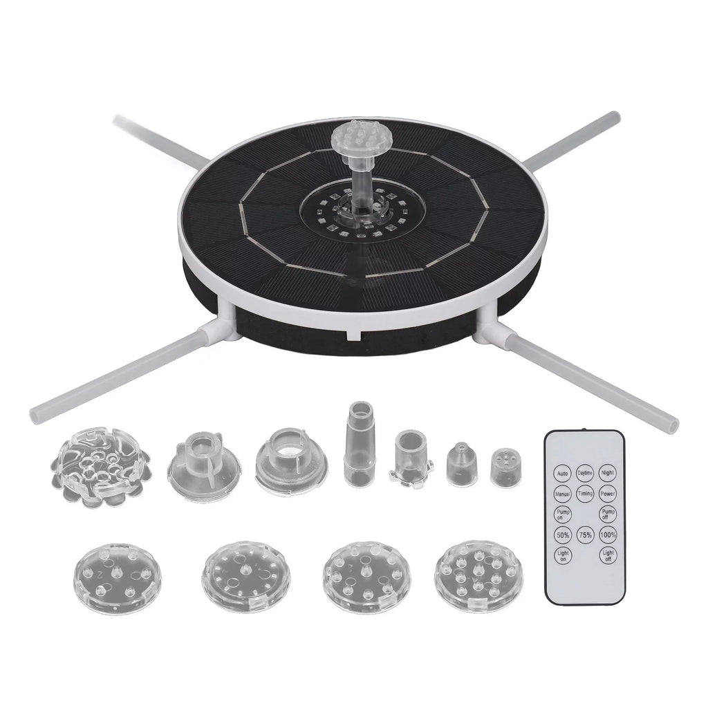 exterior Fountain Efficiency Professional Garden Bird Solar for Bath Solar Goldmeet Pond Pool Pump Fountain High Landscaping Powered