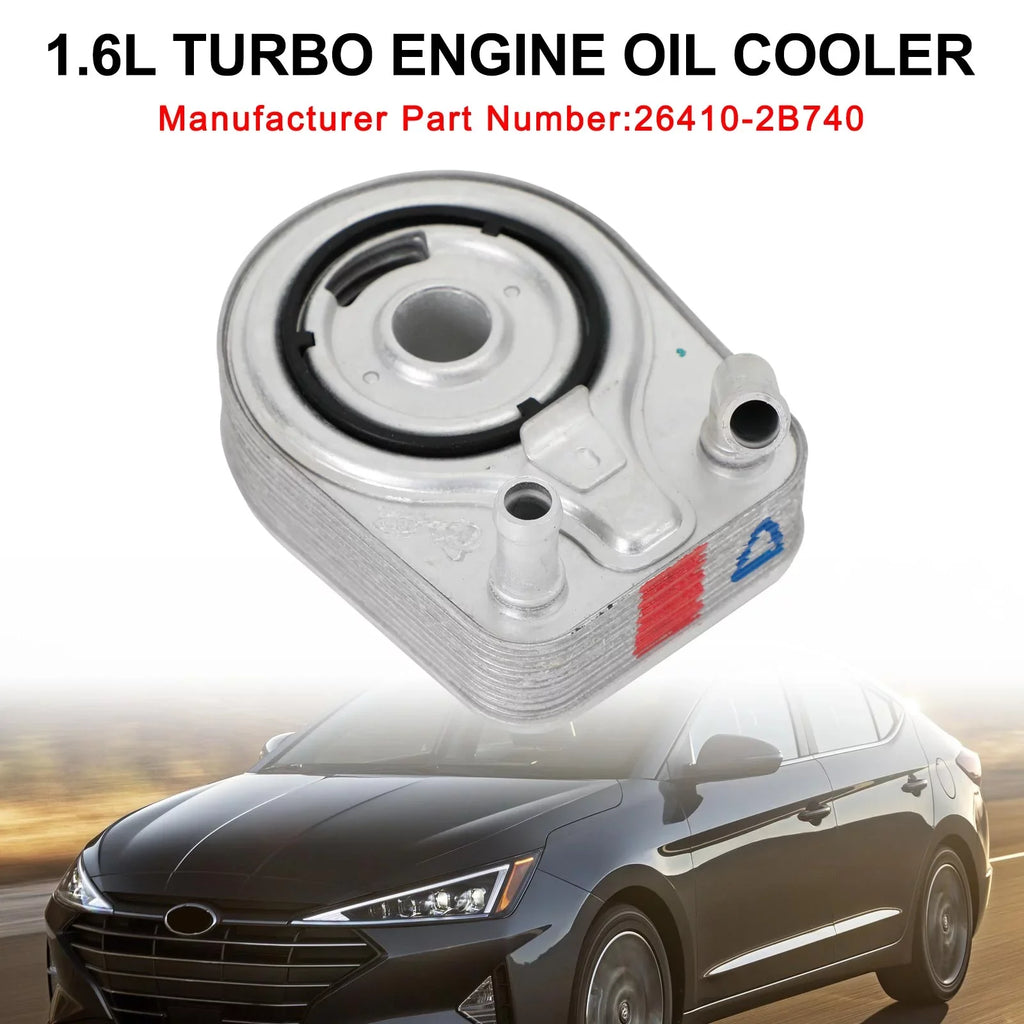 Sonata 26410-2B740 13-20 For Veloster Kona Genic Elantra Cooler Oil 1.6L Motor Engine Tucson
