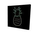 Canvas on Neon x 12 12 Pineapple-Print in.