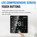 Device Lcd Dalynn liquid liquid Function WeeklyAmmableAmmable Device Display L With Thermostat,liquid Temperature Temperature Andoer Display