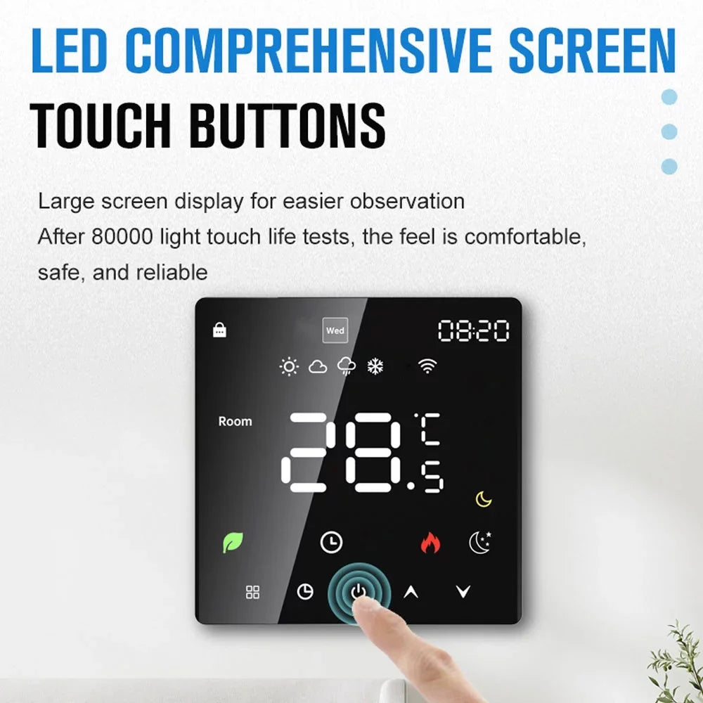 Device Lcd Dalynn liquid liquid Function WeeklyAmmableAmmable Device Display L With Thermostat,liquid Temperature Temperature Andoer Display