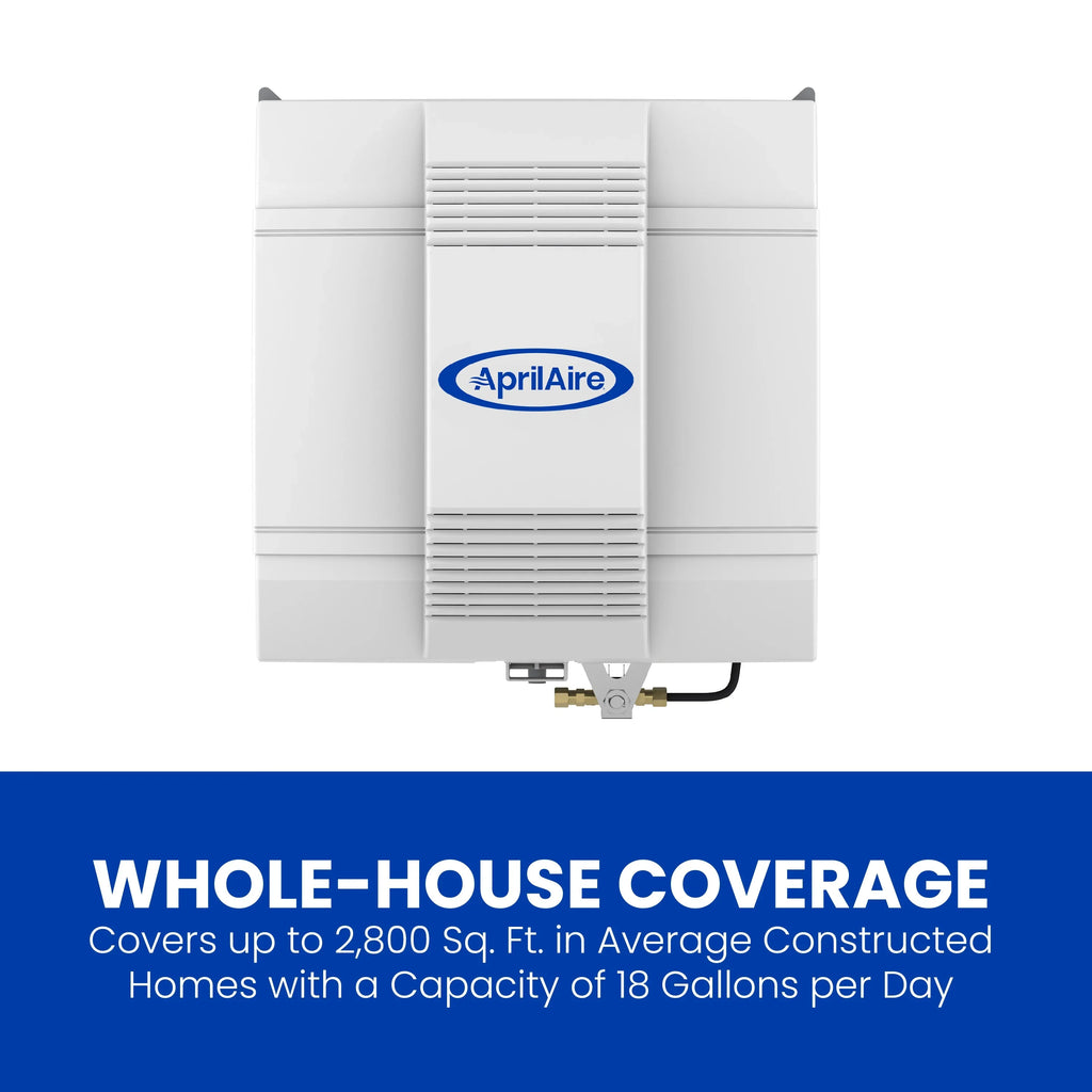 to Homes 700 Furnace Large Humidifier Capacity - Whole-House Fan-Powered 4,200 - for Humidifier up Sq. AprilAire Automatic Ft.